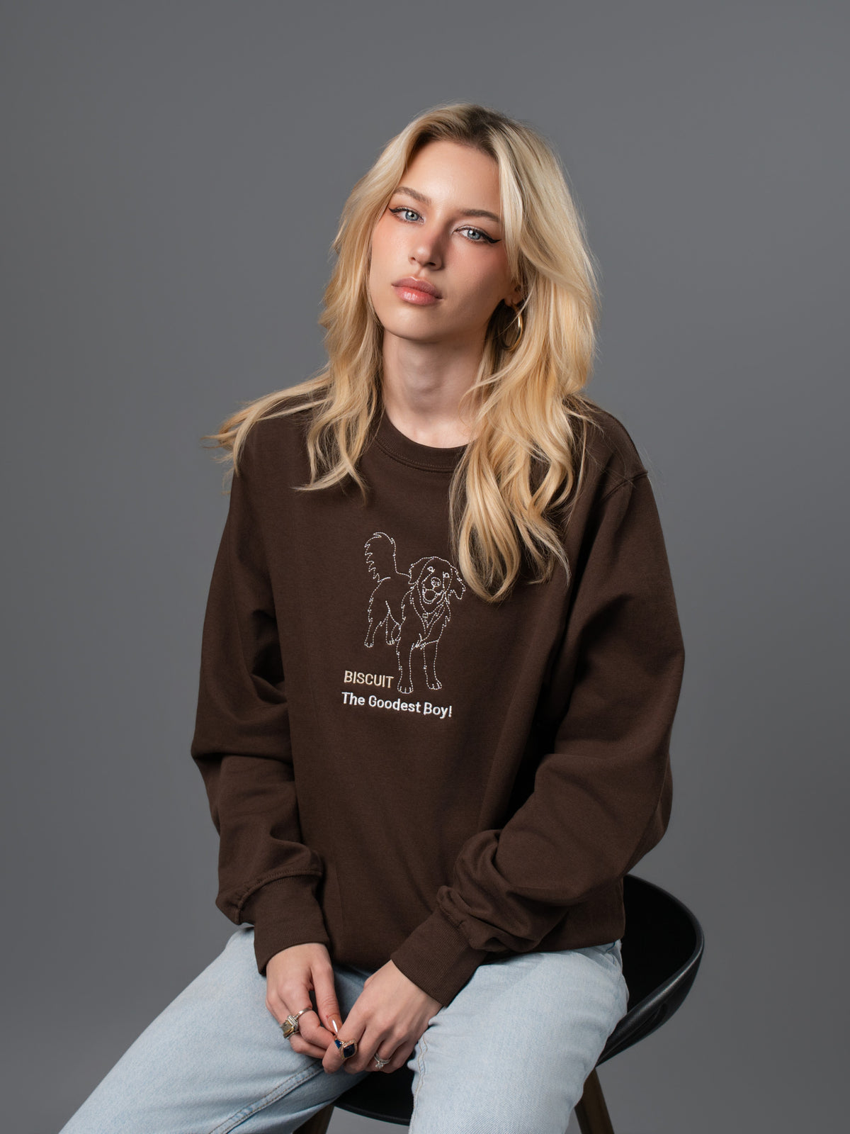 Custom Pet Portrait Crewneck