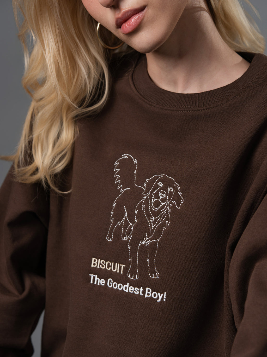 Custom Pet Portrait Crewneck
