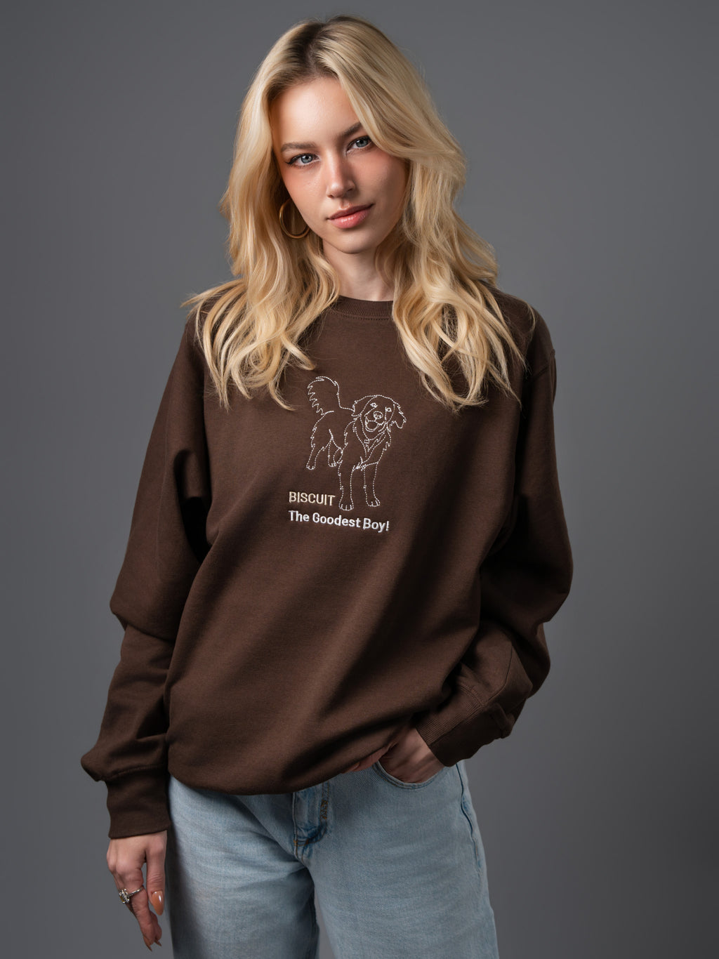 Custom Pet Portrait Crewneck
