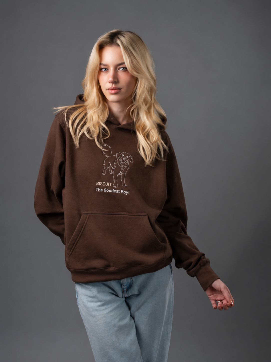 Custom Pet Portrait Hoodie