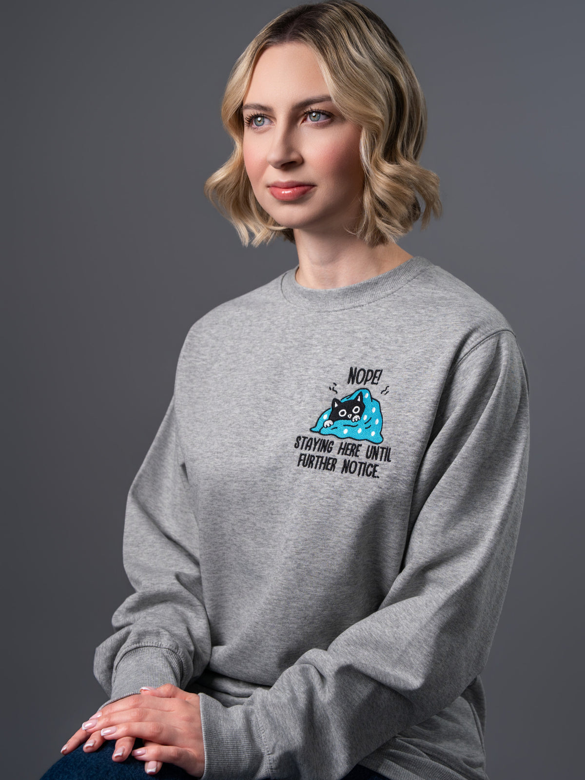 Drop 01 - Blanket Cat Crewneck